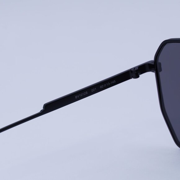 Bottega Veneta BV1012S 001 Sunglasses Black Aviator Frame, Grey Lenses main image 5